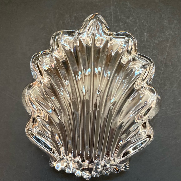 Vintage Zajecar Crystal Shell Trinket Box made in Yugoslavia - Picture 8 of 8